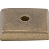Top Knobs M1446 M144 Aspen Square 7/8" Knob Backplate Light Bronze