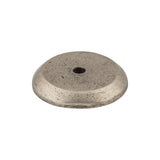 Top Knobs M1460 Aspen Round Knob Backplate Silicon Bronze Light