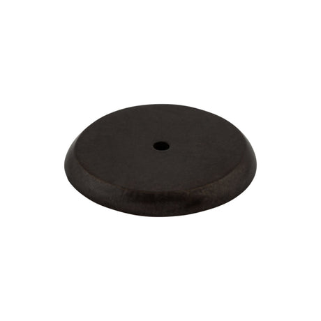 Top Knobs M1467 Aspen Round Knob Backplate Medium Bronze
