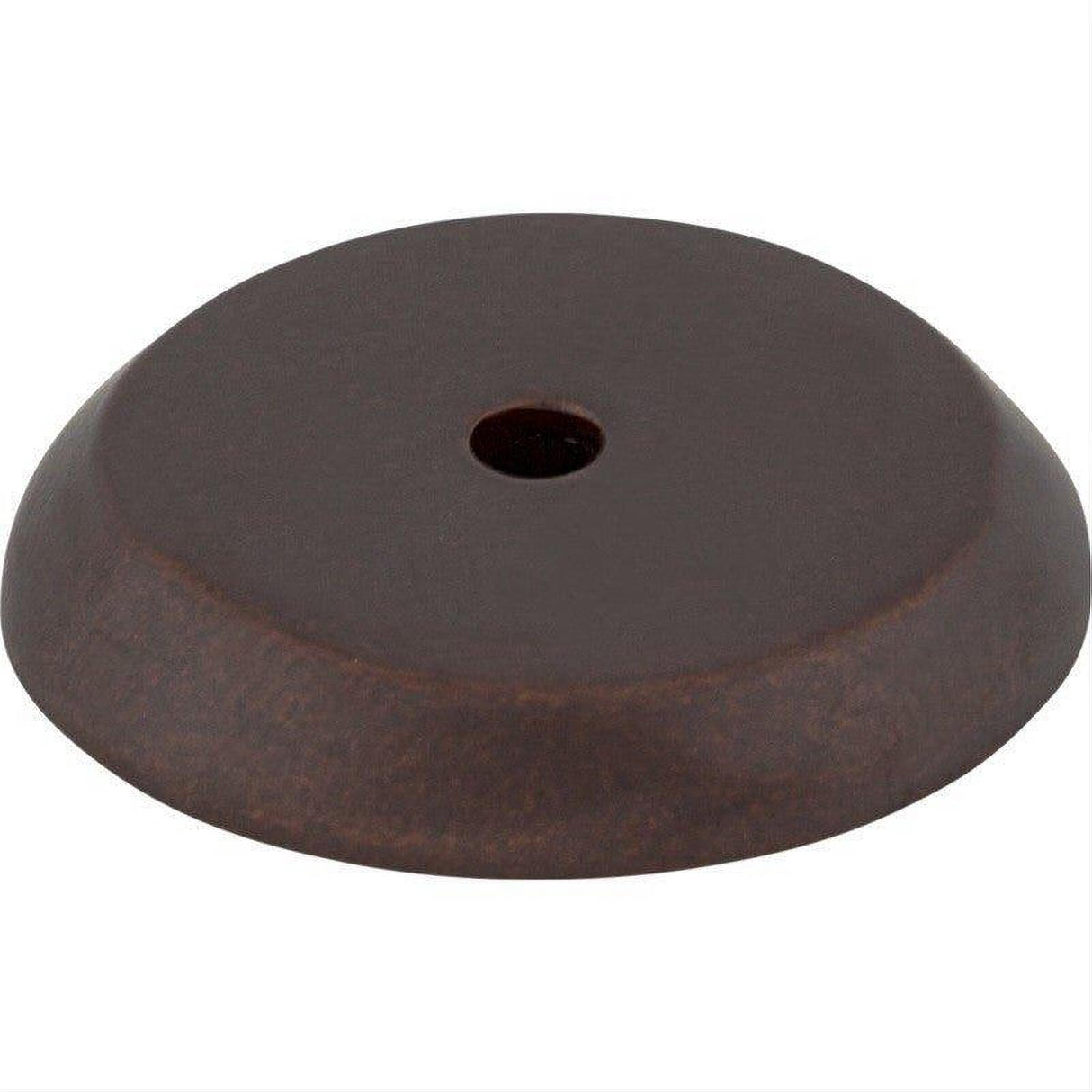 Top Knobs M1463 M146 Aspen Round 1 1/4" Knob Backplate Mahogany Bronze