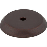 Top Knobs M1463 M146 Aspen Round 1 1/4" Knob Backplate Mahogany Bronze