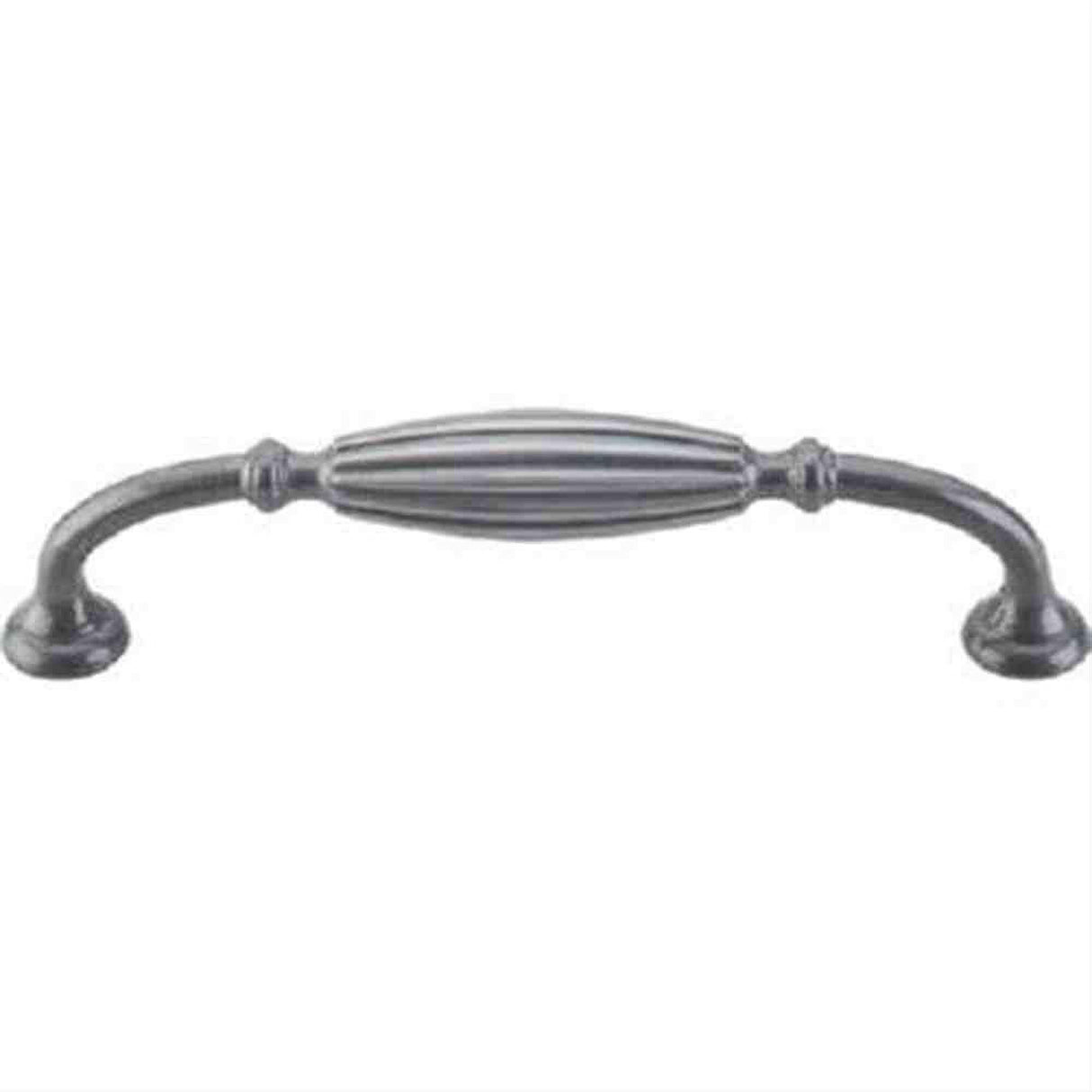 Top Knobs M147 Tuscany Small D-Pull 5-1/16" Center to Center Pewter Light
