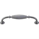Top Knobs M147 Tuscany Small D-Pull 5-1/16" Center to Center Pewter Light