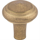 Top Knobs M1486 M148 Aspen Peak 1 1/4" Diameter Mushroom Cabinet Knob Light Bronze
