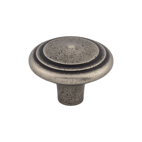 Top Knobs M1495 Aspen Peak 2" Diameter Round Knob Silicon Bronze Light