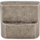 Top Knobs M1500 M150 Aspen Flat Sided 7/8" Center to Center Length Rectangle Knob Silicon Bronze Light