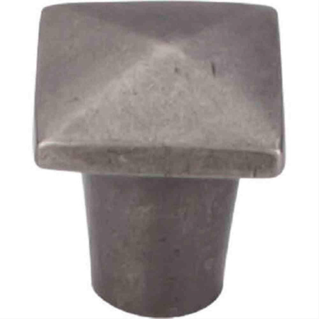Top Knobs M1505 Aspen Square Cabinet Knob 3/4" Silicon Bronze Light