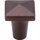 Top Knobs M1513 Aspen Square Cabinet Knob 7/8" Mahogany Bronze
