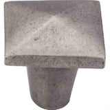 Top Knobs M1515 Aspen Square Cabinet Knob 1-1/4" Silicon Bronze Light