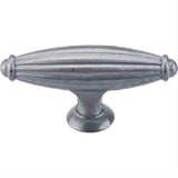 Top Knobs M152 Tuscany Small T-Handle 2-5/8" Pewter Light
