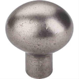 Top Knobs M1525 Aspen Small Egg Cabinet Knob 1-3/16" Silicon Bronze Light