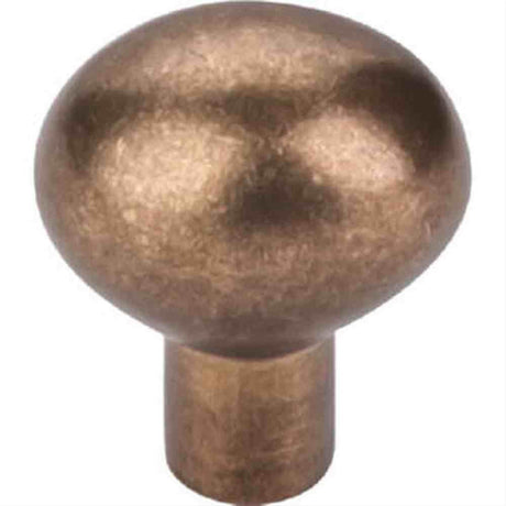 Top Knobs M1526 Aspen Small Egg Cabinet Knob 1-3/16" Light Bronze