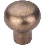 Top Knobs M1546 Aspen Round Cabinet Knob 7/8" Light Bronze