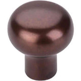 Top Knobs M1548 Aspen Round Cabinet Knob 7/8" Mahogany Bronze