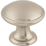 Top Knobs M1581 Emboss 1 1/4" Diameter Mushroom Cabinet Knob Brushed Satin Nickel