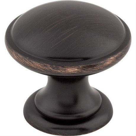 Top Knobs M1583 Emboss 1 1/4" Diameter Mushroom Cabinet Knob Tuscan Bronze