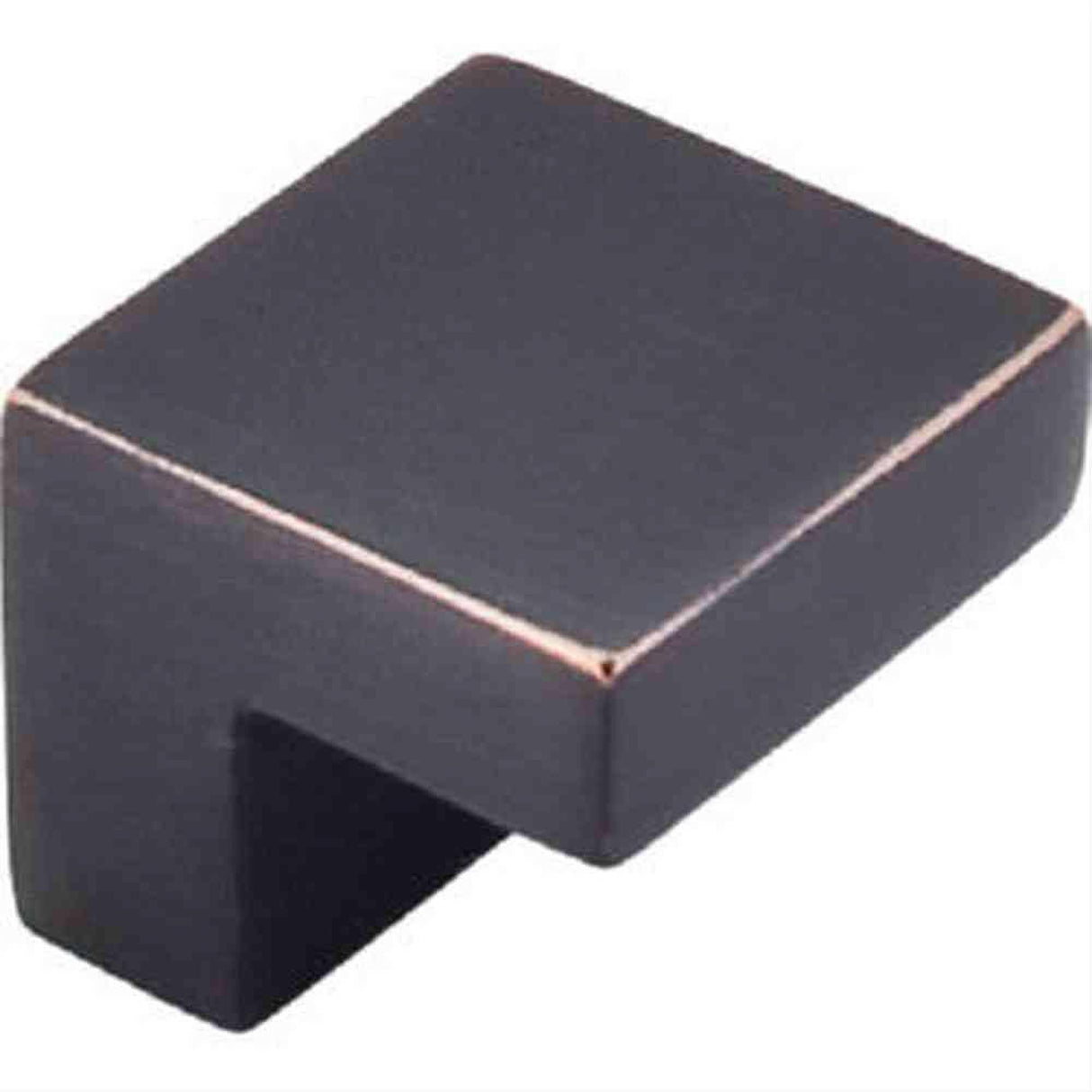 Top Knobs M1588 Square Cabinet Knob 5/8" Center to Center Tuscan Bronze