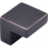 Top Knobs M1588 Square Cabinet Knob 5/8" Center to Center Tuscan Bronze