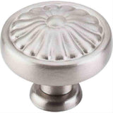 Top Knobs M1599 Flower Cabinet Knob 1-1/4" Brushed Satin Nickel