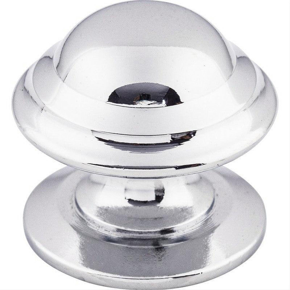 Top Knobs M1612 Empress 1 3/8" Diameter Mushroom Cabinet Knob Polished Chrome
