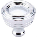 Top Knobs M1620 Beaded Cabinet Knob 1-5/16" Polished Chrome