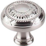 Top Knobs M1621 Ribbon Cabinet Knob 1-1/8" Brushed Satin Nickel