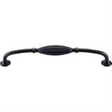 Top Knobs M1629 Tuscany Large D-Pull 8-13/16" Center to Center Tuscan Bronze