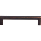 Top Knobs M1650 Square Bar 5 1/16" Center to Center Bar Pull Tuscan Bronze