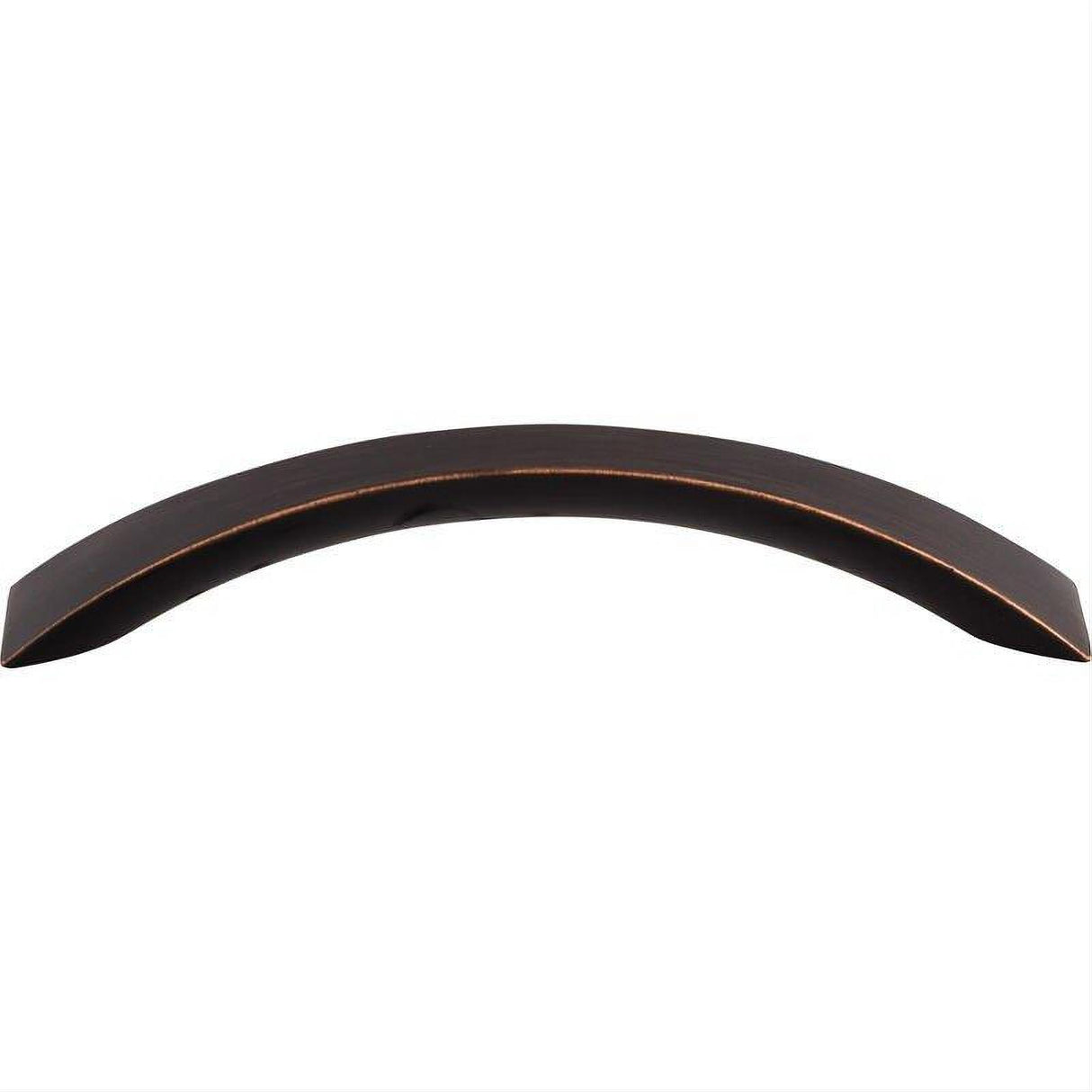 Top Knobs M1656 M1 Crescent Flair 5 1/16" Center to Center Arched Cabinet Pull Tuscan Bronze