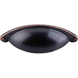 Top Knobs M1659 Somerset Cup Pull 2-1/2" Center to Center Tuscan Bronze