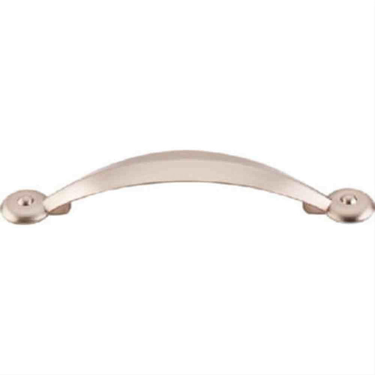 Top Knobs M1662 Angle Cabinet Pull 3-3/4" Center to Center Brushed Bronze