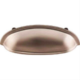 Top Knobs M1675 Somerset Cup Pull 3" Center to Center Brushed Bronze