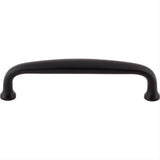 Top Knobs M1682 Charlotte 4" Center to Center Bar Pull Flat Black