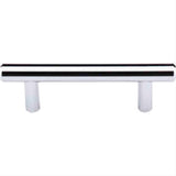 Top Knobs M1689 Hopewell Bar Cabinet Pull 3" Center to Center Polished Chrome
