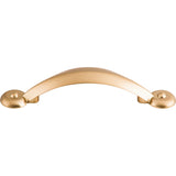 Top Knobs M17 Angle 3" Center to Center Arched Cabinet Pull