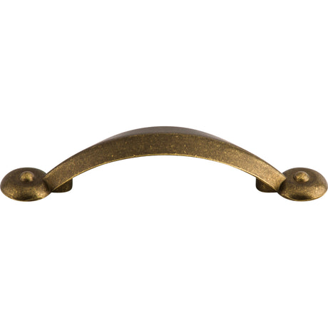 Top Knobs M1731 Angle 3" Center to Center Bar Pull German Bronze