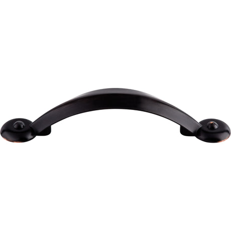 Top Knobs M1723 Angle 3" Center to Center Bar Pull Tuscan Bronze