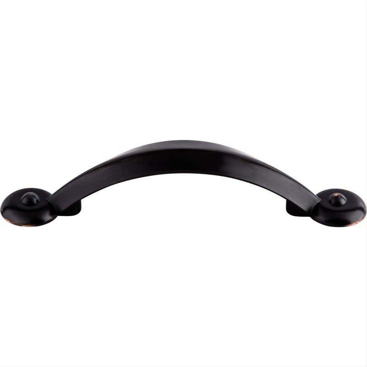 Top Knobs M1723 M17 Angle 3" Center to Center Arched Cabinet Pull Tuscan Bronze