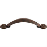 Top Knobs M1729 M17 Angle 3" Center to Center Arched Cabinet Pull Patina Rouge