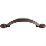 Top Knobs M1730 M17 Angle 3" Center to Center Arched Cabinet Pull Oil Rubbed Bronze