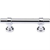 Top Knobs M1749 Bit Cabinet Pull 3" Center to Center Polished Chrome