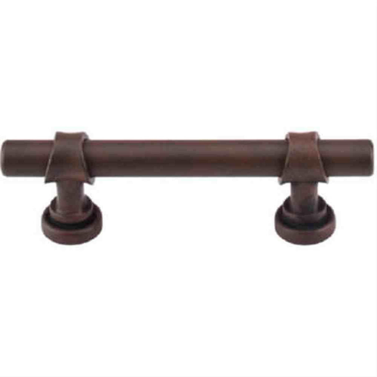 Top Knobs M1751 Bit Cabinet Pull 3" Center to Center Patina Rouge