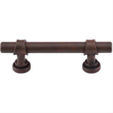 Top Knobs M1751 Bit Cabinet Pull 3" Center to Center Patina Rouge
