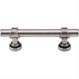 Top Knobs M1754 Bit Cabinet Pull 3" Center to Center Pewter Antique