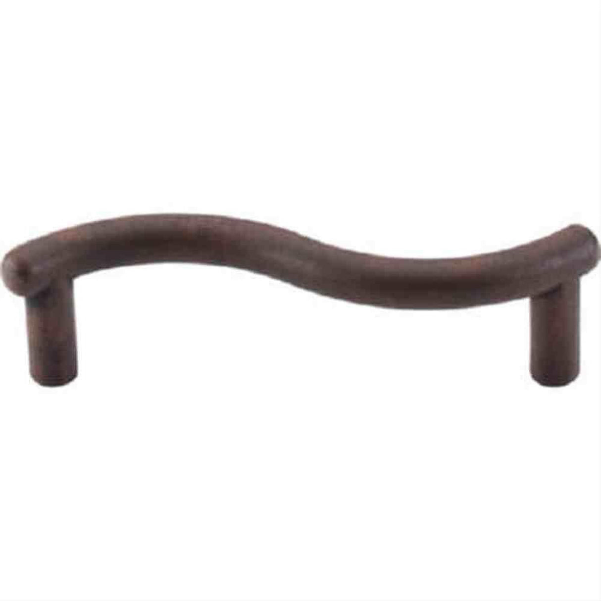 Top Knobs M1762 Spiral Cabinet Pull 3" Center to Center Patina Rouge
