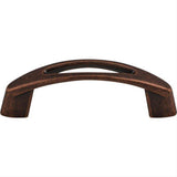 Top Knobs M1768 M17 Verona 3" Center to Center Arched Cabinet Pull Antique Copper