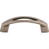 Top Knobs M1776 M17 Verona 3" Center to Center Arched Cabinet Pull Pewter Antique