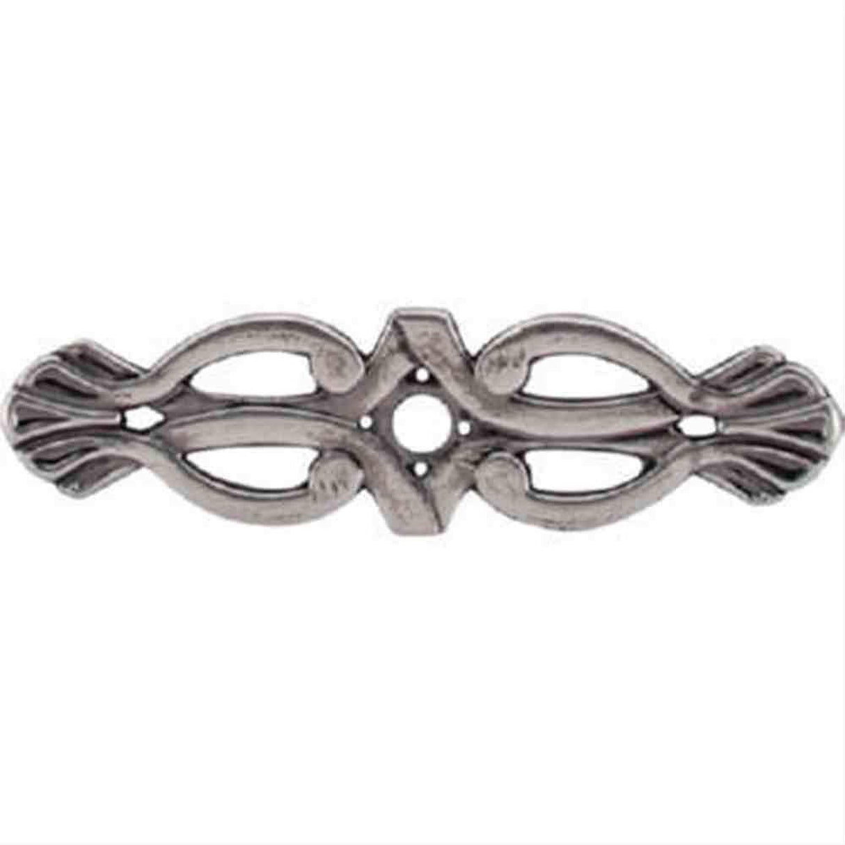 Top Knobs M178 Newton Backplate 3-3/16" Pewter Antique