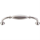 Top Knobs M1788 Tuscany Small D-Pull 5-1/16" Center to Center Brushed Satin Nickel