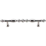 Top Knobs M1797-7 Somerset Melon Cabinet Pull 7" Center to Center Polished Nickel